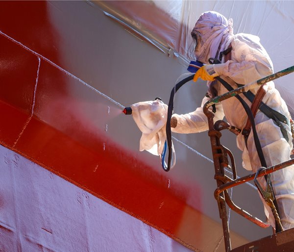 Op-Ed: Electrostatic spray reduces overspray in shipyards