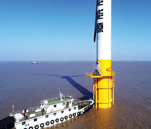 Case study | SIGMASHIELD 880 | Jiangsu Offshore wind farm, China
